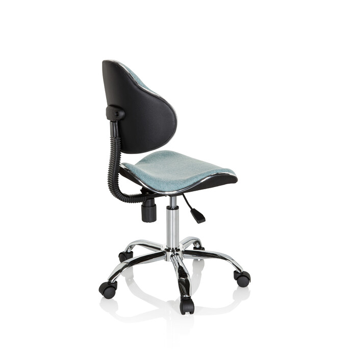 Дитячий письмовий стілець / дитяче крісло KIDDY GTI-3 тканина м'ята hjh OFFICE