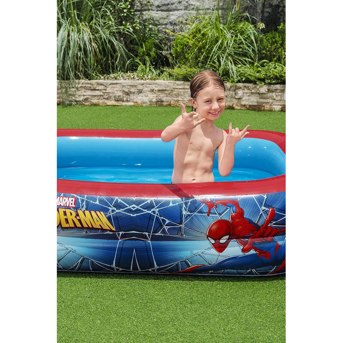 Дитячий надувний басейн Bestway Spider-Man 200x146x48 см