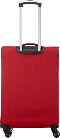 Валіза каюти LYS Paris, м'яка, розсувна, червона, Валіза Valise Cabine Souple Extensible, валіза Red Valise Cabine Souple Extensible