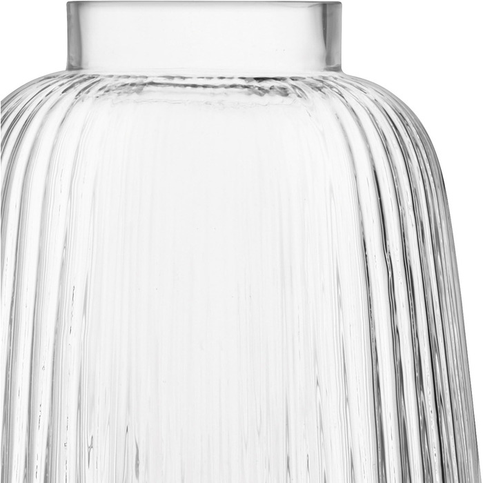 Ваза LSA Pleat, скляна, висота 26 см