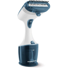 Відпарювач для одягу Morphy Richards 361000 Hand Held, нержавіюча сталь/пластик, 260 л, білий/блакитний
