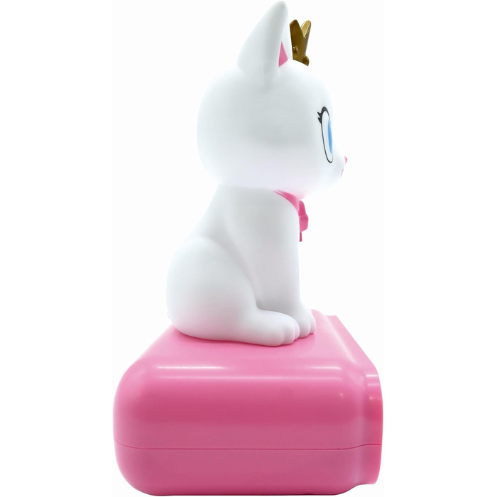 Дитячий ліхтарик-годинник Lexibook Disney Stitch, рожевий, з LCD-дисплеєм, мелодіями та функцією сну RL800D1