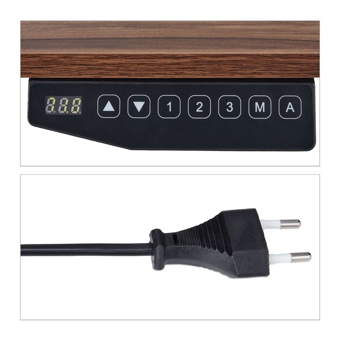 Регульована по висоті стільниця Relaxdays