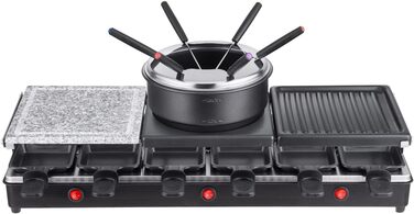 Вилки для фондю Silva Homeline PK-RF 122 Raclette 6, захист від перегріву, антипригарне покриття, з грі