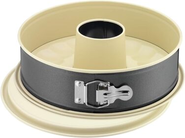 Форма для випікання пирогів Kaiser Inspiration Plus, 28 см, кругла, з 2 днами, для плоских та трубчастих пирогів, антипригарне покриття, виймається, випічка без клею