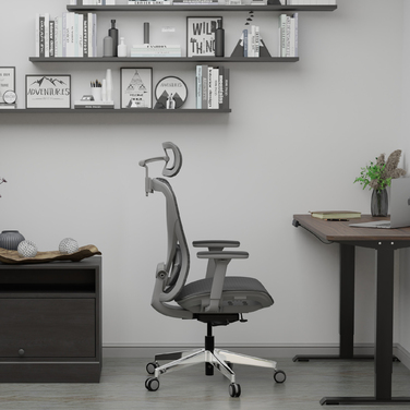 Крісло Mealux Q1 Air Grey (арт. HF Q-1 M/G)