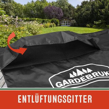 Бензиновий сапужок Gardebrük 4-в-1: сапужок, повітродувка, подрібнювач листя, садовий пилосос з мішком 45L та інструментами