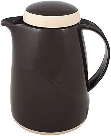 Термос Helios Wave, 1,5 л, пластик, білий, з кришкою-гвинтом, придатний для миття в посудомийній машині, чашка-термос 300 мл