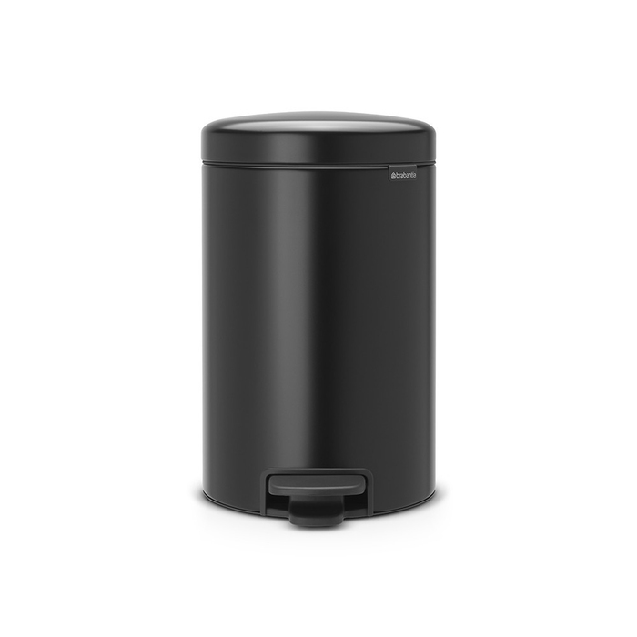 Педаль для сміття 12 л Silent Black Matte NewIcon Brabantia