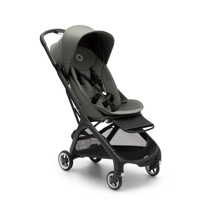 Дитяча коляска Bugaboo Butterfly: ультракомпактна, легка, зручна, для міста, з великим об'ємом багажника, колір Forest Green