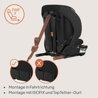 Автокрісло Lionelo Billy i-Size 76-150 см (15 міс - 12 років), ISOFIX, Top Tether, R129, бежеве