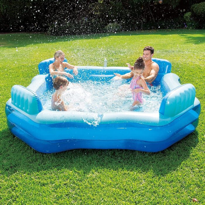 Сімейний басейн Summer Waves Jumbo Deluxe Comfort 267 x 267 x 66 см