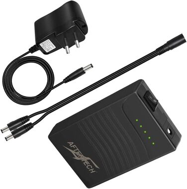 AFTERTECH Mini UPS Powerbank 12V 3000mAh: Джерело безперебійного живлення з USB-виходом