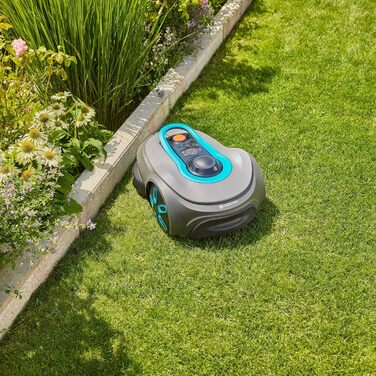 Робот-газонокосачка Gardena Smart Sileno Free Set 600 м²: LONA Intelligence, обрізка по краях, без кабелю, тиха робота, керування через додаток (19921-20)
