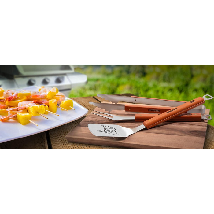 Набір для грилю YouTheFan NFL Seattle Seahawks Classic Series з нержавіючої сталі, 55.9 x 22.9 см