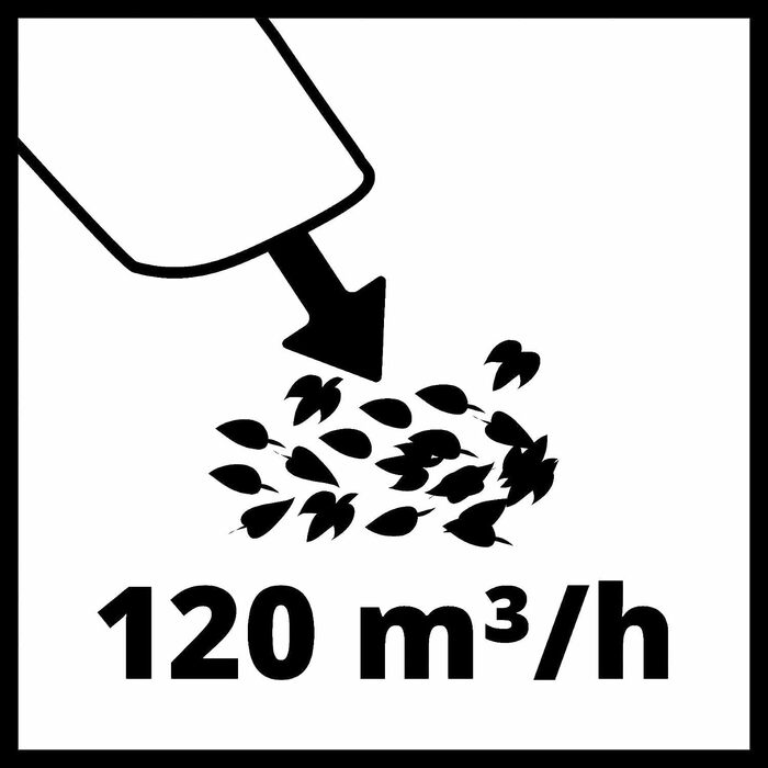 Einhell GE-UB 18/250 Li E-Solo Акумуляторний повітродув Power X-Change (18 В, 250 км/год, 3-частинна труба, регулювання швидкості, без акумулятора)