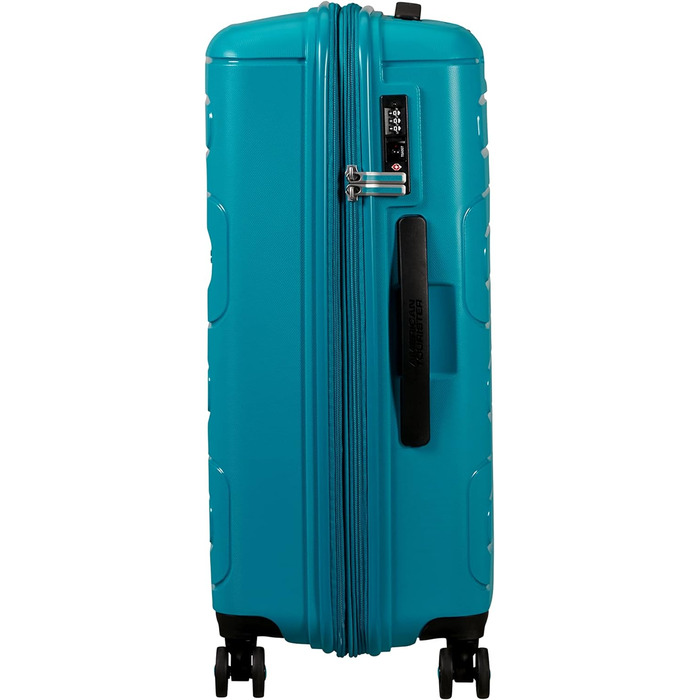 Валіза та візки American Tourister Sunside, M (67,5 см - 72,5/83,5 л) бірюзовий (повністю бірюзовий)