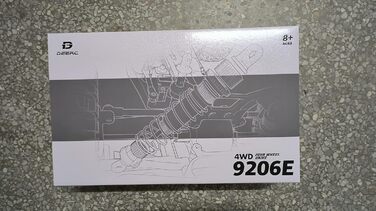 Радіокерований позашляховик DEERC 9206E 1:10 4WD, 48 км/год, 2 акумулятори, для дітей та дорослих