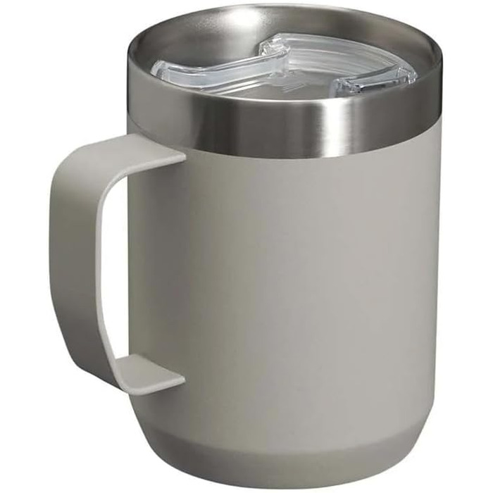 Термокружка Stanley Classic Legendary Camp Mug - 0.23L, сірий - нержавіюча сталь, для кемпінгу