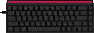 Дротова механічна клавіатура Ajazz NK68 Red switches Side Contour Black (NK68-R-S-B)