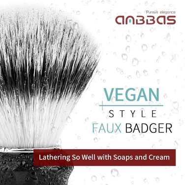 Подарунковий набір для гоління Anbbas Men's Shaving Set (смола)