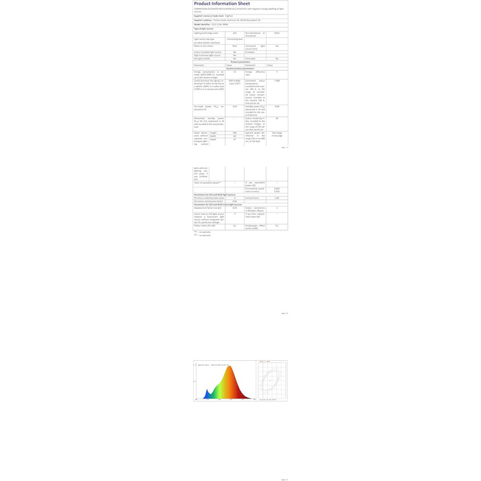 Світлодіодний настінний світильник Klighten 40см, 12Вт 850LM, Сучасний, Теплий 3000K, Чорний, Кімнатний