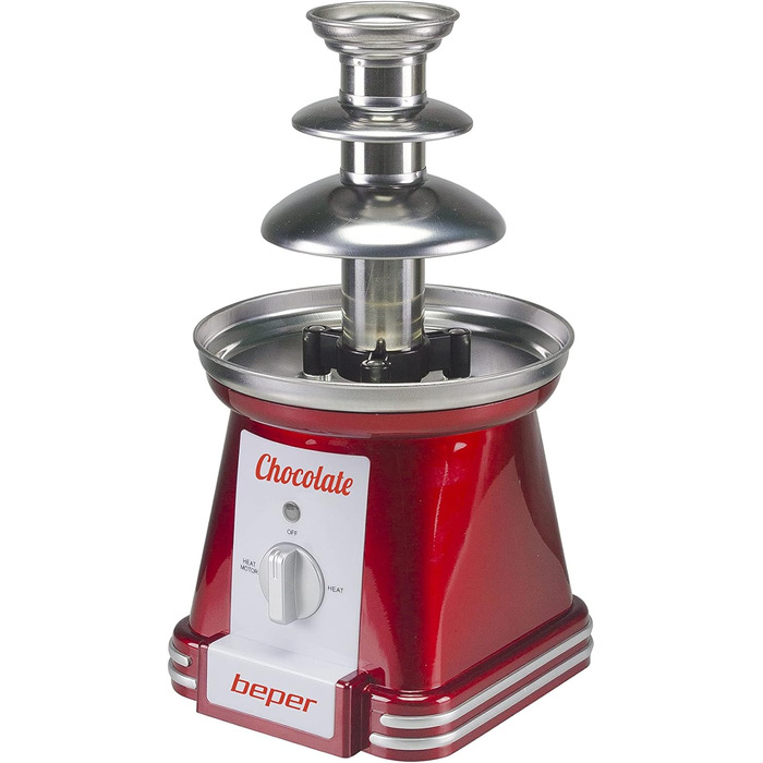 Шоколадний фонтан BEPER P101CUD200, ABS пластик, об'єм 750 мл