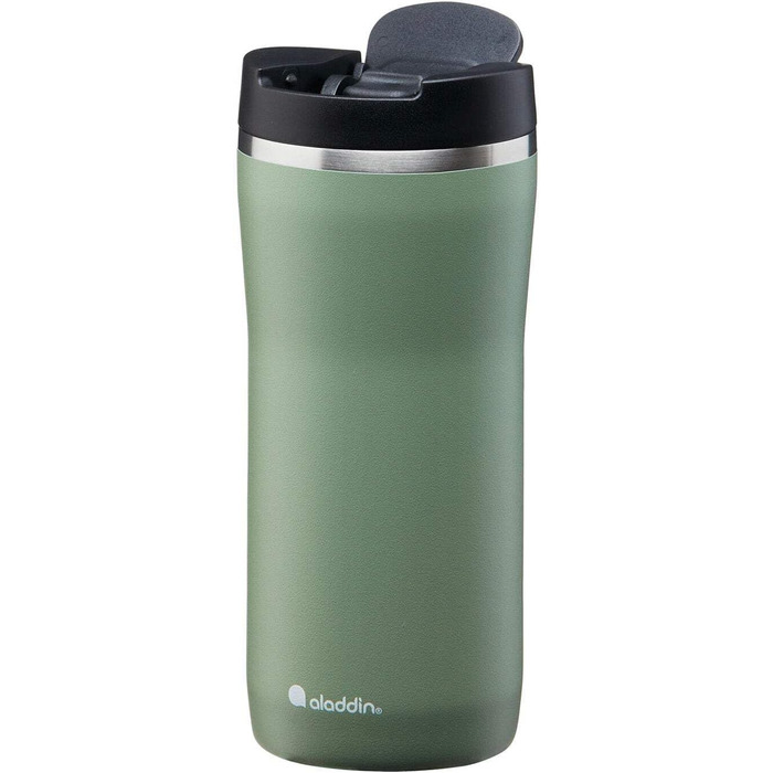 Термокружка Aladdin Barista Java з нержавіючої сталі 0.47L - Leak-Lock, для кави з собою, зберігає тепло 4 години, BPA-Free, придатна для миття в посудомийній машині (355 мл, Sage Green)