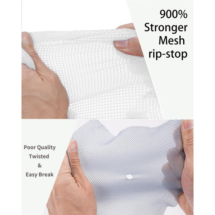 Набір органайзерів для валізи ECOHUB, 6 шт, дорожні компресійні сумки-кубики з ID-тегами, повітропроникні органайзери для одягу та рюкзака, чорно-білий колір