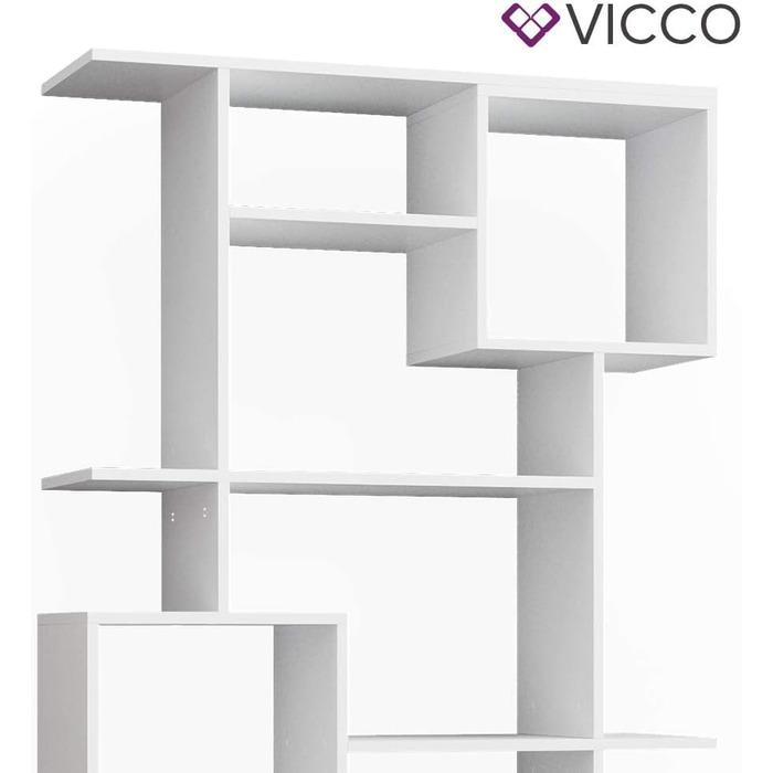 Куб міжкімнатної перегородки Vicco, білий, 92 x 187,7 см