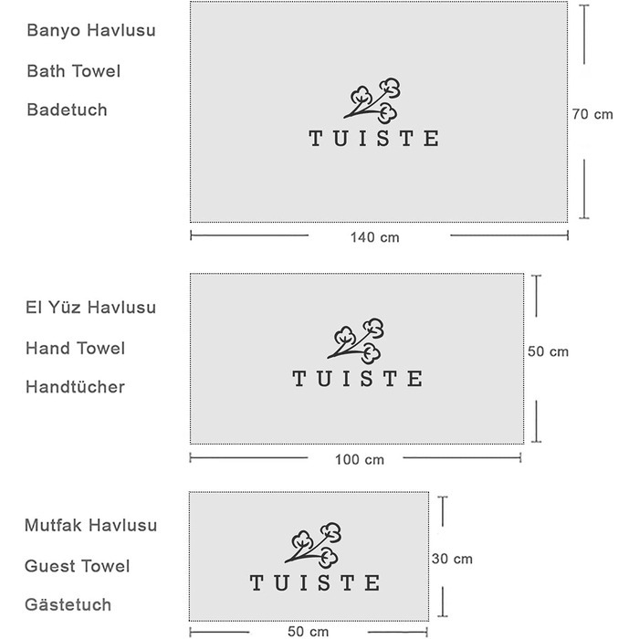 Набір рушників tuiste