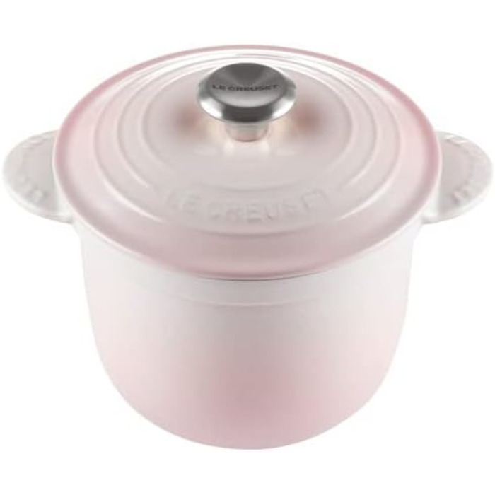Кокотня Le Creuset Every з чавуну, 18 см, 2 л, рожевий (Shell Pink)