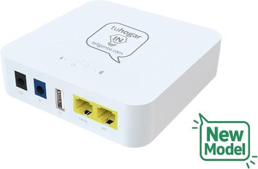Mini UPS з внутрішньою батареєю високої ємності: 5V/9V/12V/PoE виходи для роутерів, камер, сигналізації