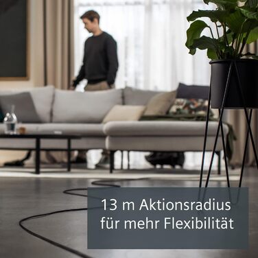 Пилсос Siemens Staubsauger Q5.0 extreme silencePower VSQ5X1230 з мішком, для алергіків, гігієнічний фільтр, 850 Вт, чорний