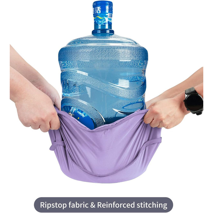 Набір органайзерів для валізи та рюкзака ECOHUB, компресійні пакувальні куби для одягу, 5 предметів (світло-фіолетовий)