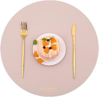 Набори підставних серветок на стіл, 6 шт. Зелені (4 шт. Бежеві), миючі, термостійкі, довговічні, ПВХ, для обіднього столу