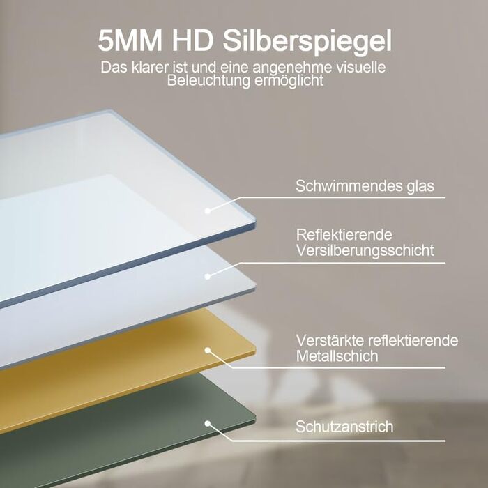 Дзеркало Boromal Schwarz кругле на стіну з реміннем, велике, 70x100 см. Підходить для ванної кімнати, вітальні, спальні, передпокою.