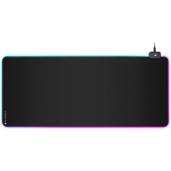 Килимок для миші Corsair MM700 RGB Extended - 930x400 мм - RGB підсвітка 360° - USB хаб - чорний