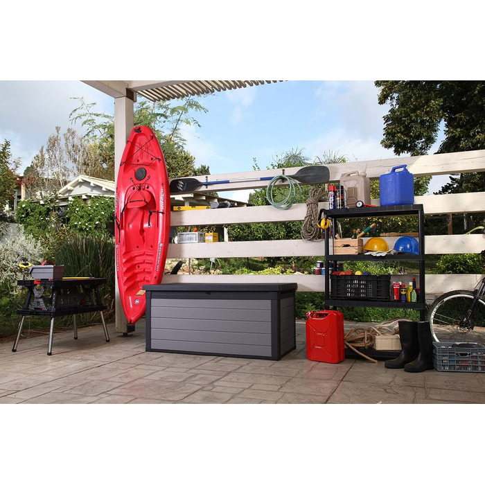 Ящик для подушок Keter Ondis24 Premier Box XL, садові меблі, водонепроникний (380л)