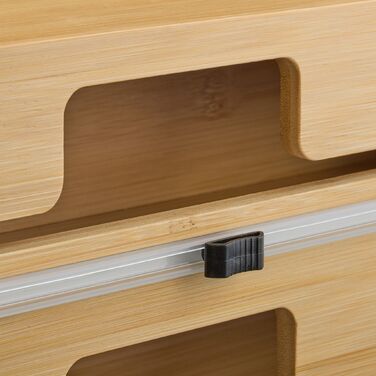 Диспенсер для харчової плівки Relaxdays з бамбука