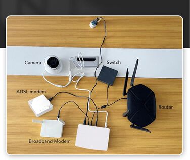 Блок безперебійного живлення Cuifati Mini UPS для камери, 190W, EU-штекер