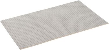 Бамбуковий килимок для ванної PANA * бамбуковий килимок можна прати * дерев'яна бігунка для ванної кімнати * 100 бамбук * розмір 50x80 см * Колір (50x80 см, сірий)