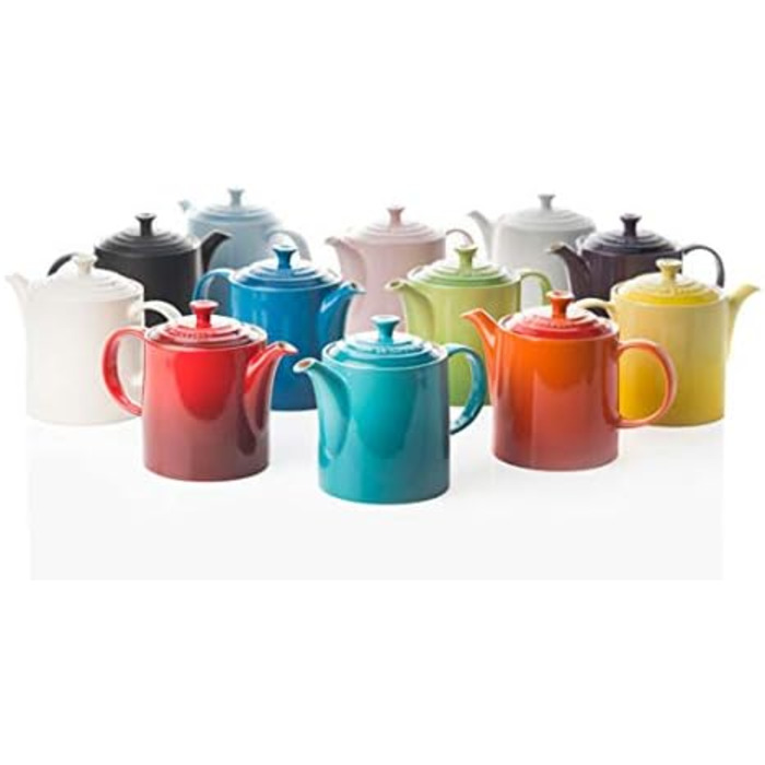 Чорний чайник Le Creuset 1.3 л з кераміки для кухні (70703130000000)