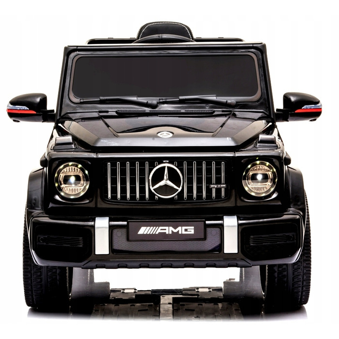 Дитячий електромобіль Mercedes G63 з шкіряним сидінням та пультом керування