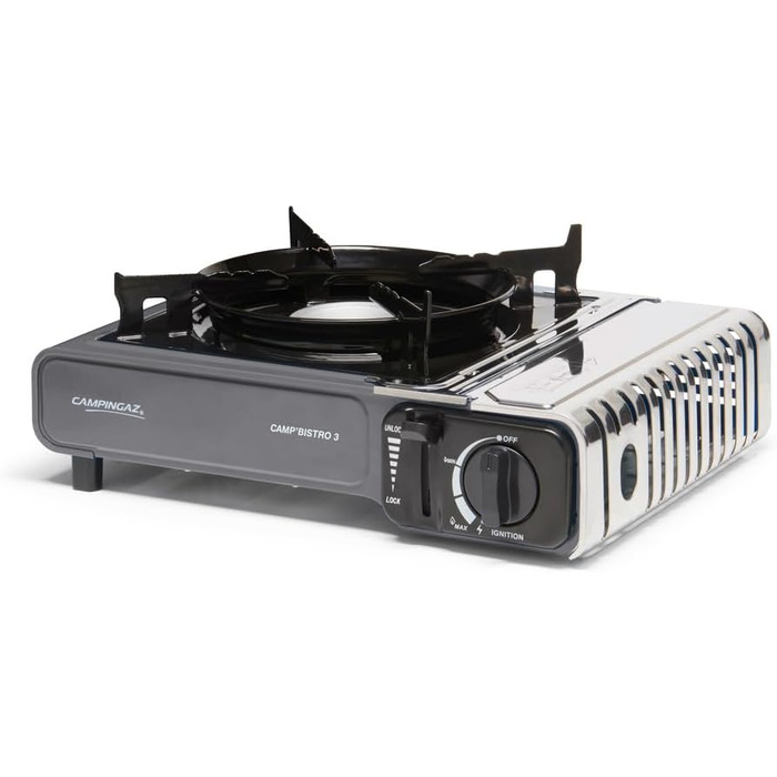 Газовий намет Camp Bistro 3 від Campingaz - компактний одноконфорочний намет для кемпінгу з валізами, 2200 Вт
