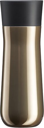 Термокружка WMF Impulse 350 мл, коричнева: автоматичний клапан, отвір 360°, зберігає тепло 8 год, холод 12 год