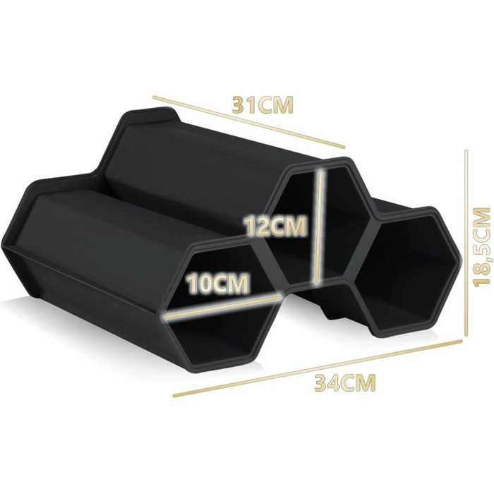 Стійка для вина Stimo на 12 пляшок, пластикова, розширювана, стелаж для напоїв