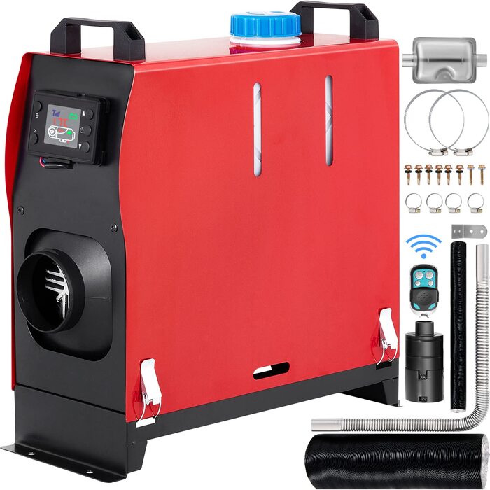 Дизельний опалювач VEVOR 5KW: 12V опалення для авто, RV, човнів, вантажівок, автобусів