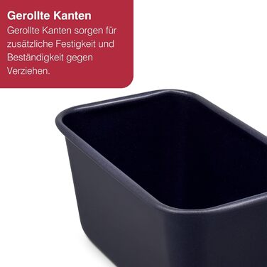 Форма для випічки Zyliss E980194 Springform, з антипригарним покриттям, нержавіюча сталь, темно-синя, з плоскою основою, для маленьких тортів, антипригарна, для посудомийної машини, 5 років гарантії