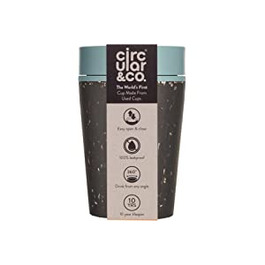 Кружка для кави Circular and Co об'ємом 227 мл-перша в світі термостатична кружка, перероблена з одноразових паперових стаканчиків, кружка Coffee to go, виготовлена з